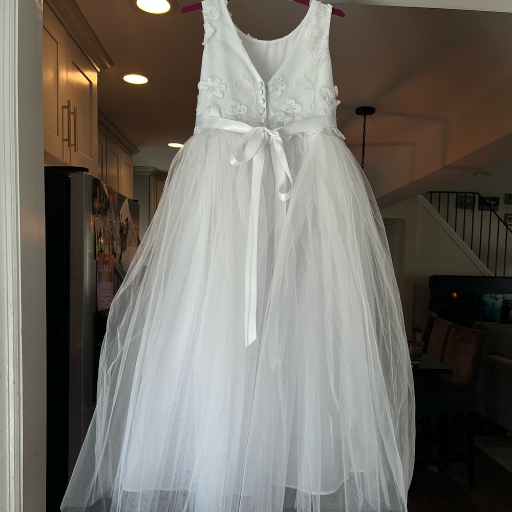 Flower girl/christening dress.